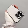 Applicable to iPhone11promax solid color sticky leather mobile phone case Apple 11 all-inclusive with its own lens film, simple and creative