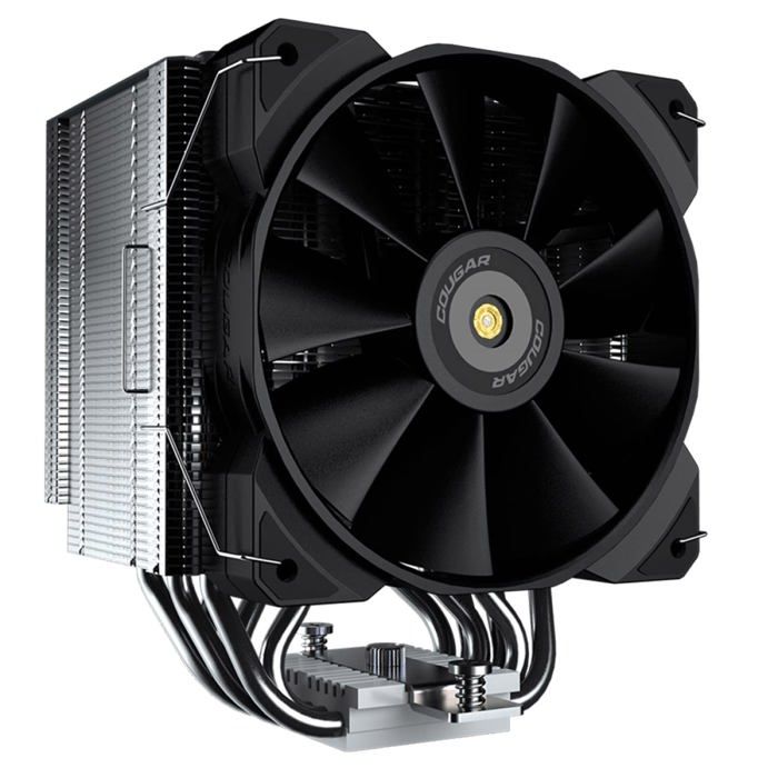 Refroidisseur d'air - Cougar Gaming - FORZA 85 - Ventilateur haute performance COUGAR MHP120 - Design contre l'oxydation du caloduc
