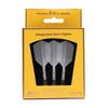 CUESOUL ROSTAK57 T19 Series Dual Material Mixed Shaft Integrated Flight Slim Shape Series Set of 3 Two-tone (White)
