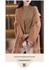 Women's Slim Fit Short Wool Knit Sweater - Solid Color, Half-High Collar