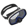 Diving Goggles Silicone Waterproof Tempered Glass Lens Underwater Goggles for Snorkeling Swimming Blue