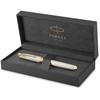 PARKER Füllfederhalter Sonnet Premium Silver Mistral GT Feine Feder 18 Karat Geschenkbox Enthalten Importiertes Produkt