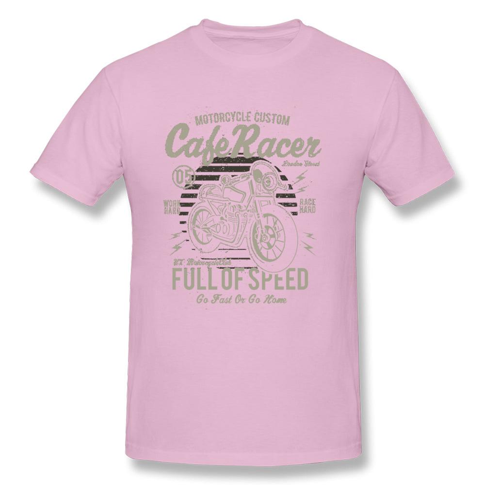 Cafe Racer Voller Geschwindigkeit Vintage Motorrad T-Shirt Retro Motorrad Rennfahrer Auto Spiel Neue T-Shirts Fahrer Biker Cooles T-Shirt Übergröße
