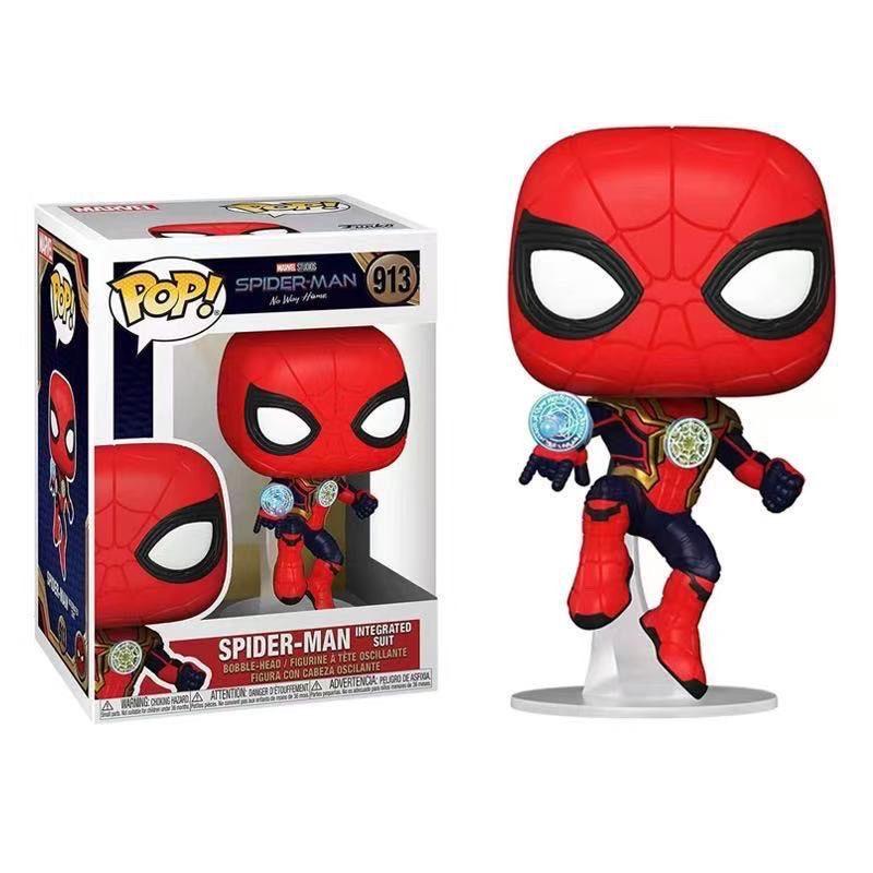 Серия Marvel Comics POP Модель Ручная работа Украшение Spider Man-913