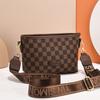 Bag Women's 2025 New High-end Women's Shoulder Messenger Bag Pu Fashion Small Square Bag Dumpling Bag Women's Bag