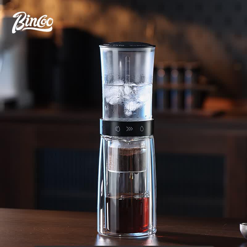 Bincoo Double-Layer Glass Ice Drip Coffee Maker