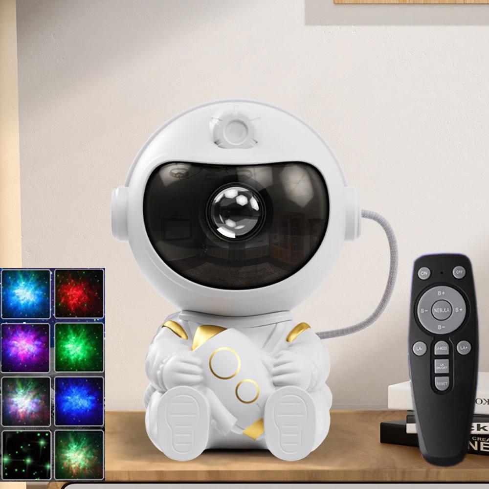 Starry Sky Astronaut Projector Lamp - Night Light Bedroom Decor