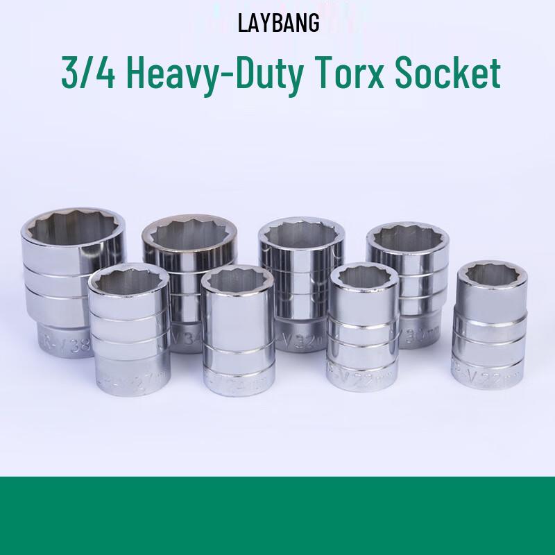 Laibang 3/4 Drive 36mm 12-Point Impact Socket