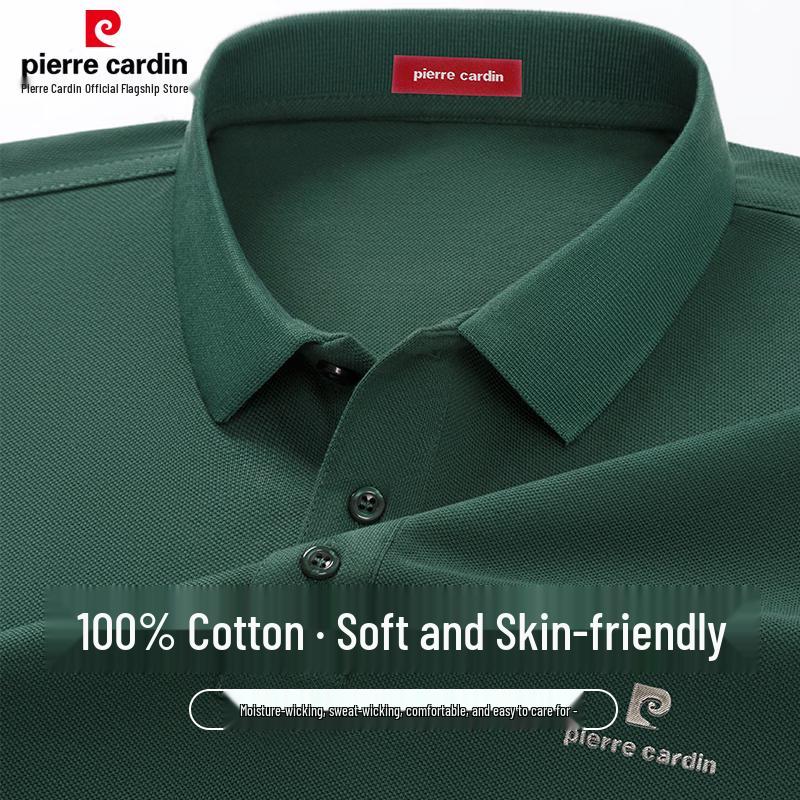 

Мужская футболка-поло с коротким рукавом Pierre Cardin, 100% хлопок 3XL