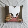 Cushion Cover Square Hollow Decorative Throw Silksong Pillow Case Knight Sofa Bed Car Living Room Birthday Anniversary Gifts