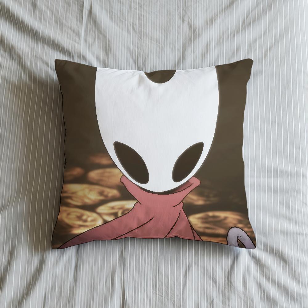 Cushion Cover Square Hollow Decorative Throw Silksong Pillow Case Knight Sofa Bed Car Living Room Birthday Anniversary Gifts