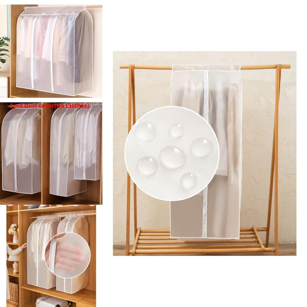 Staubschutzhülle aus Kunststoff für Kleiderschrank mit transparentem Design zur Aufbewahrung im Heimgarderobenschrank