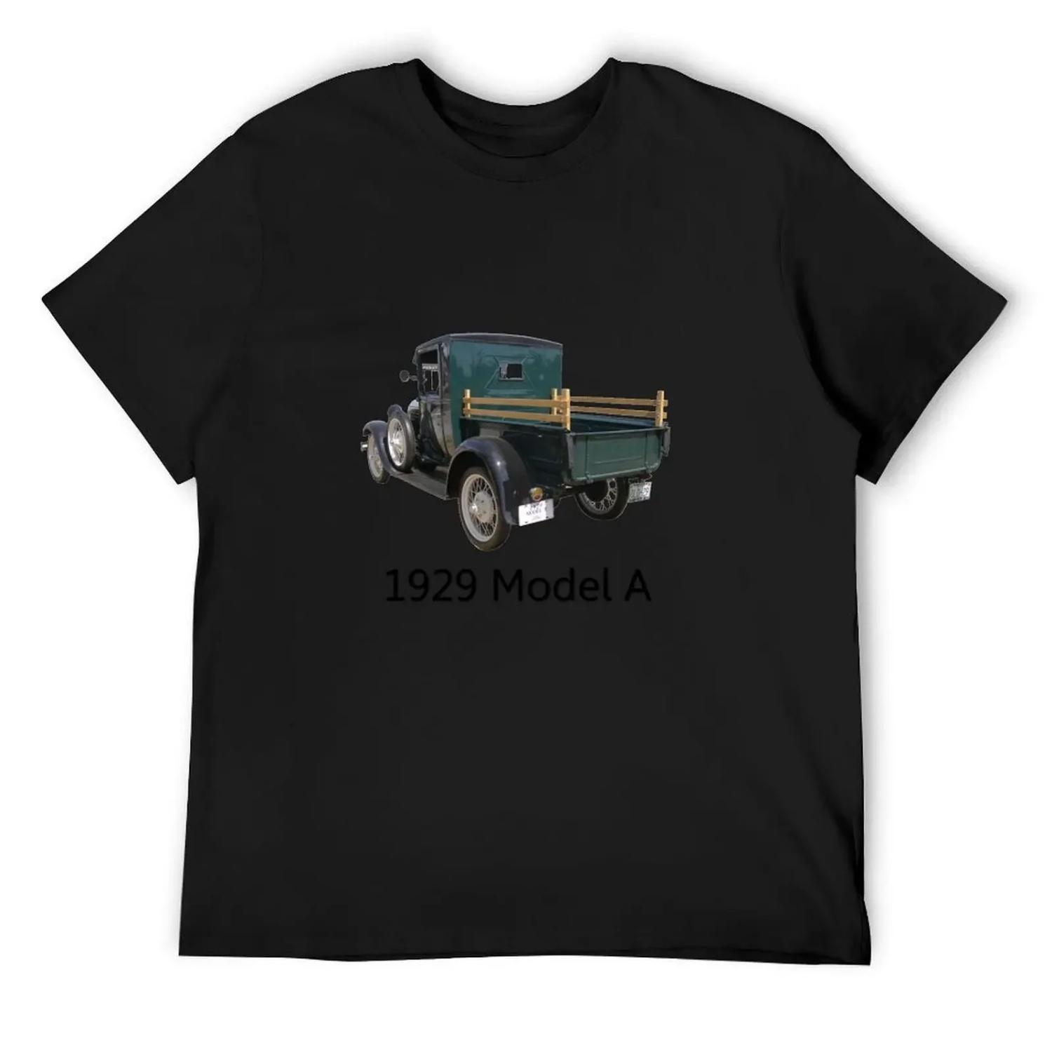 

1929 Model A T-Shirt custom shirt summer top fashion shirts cute clothes fruit of the loom mens t shirts XXXXXL різнокольоровий