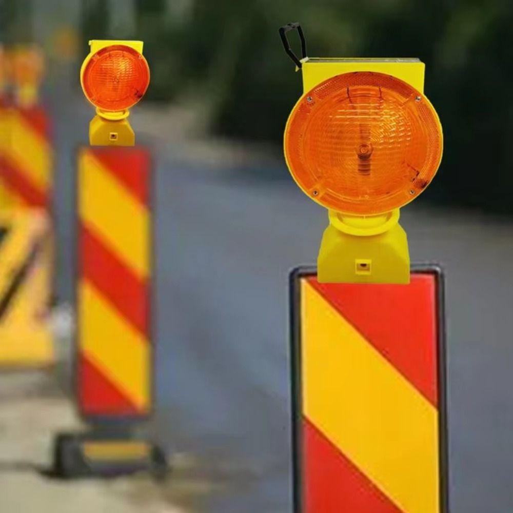 Solar Power Solar Industrial Warning Lights  Safety Sign for Construction Factory