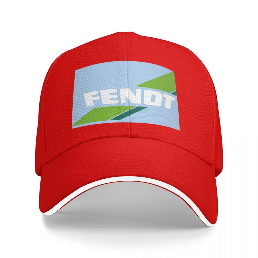 Farming Tractor Agriculture Fendt Logo Baseball Caps Snapback Baseball Hats Breathable Casual Casquette Outdoor Unisex