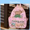 Print Adorable Capybara Children Backpack Spacious Lightweight For Use School