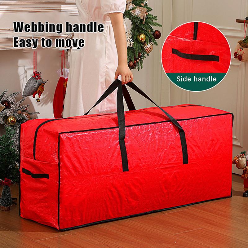 Christmas Wreath Storage Bag Artificial Wreath Organizer Round Storage Bag Dustproof And Waterproof Storage Bag