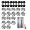 Geruchstraining für Hunde 18-teiliges Anti-Knabber-Haustier-Puzzle-Spielzeug Hundeleckerli-Behälter mit Magnetpunkten für Haus Wohnung Hinterhof