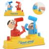 Mini Red Blue Head Tap Twin Toy - Parent Child Finger Attack Defense Interactive Fighting Game Machine For Kids
