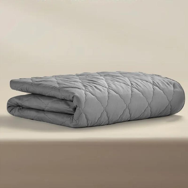 Machine Washable Single Thickened Bed Cover Quilted Mattress Protector