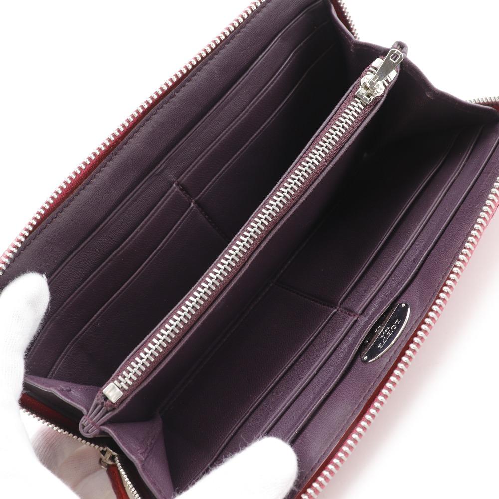 LOEWE anagram Purse pink lambskin Women Used