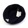 Universal chemistry Deep Navy Wool Newsboy Cap