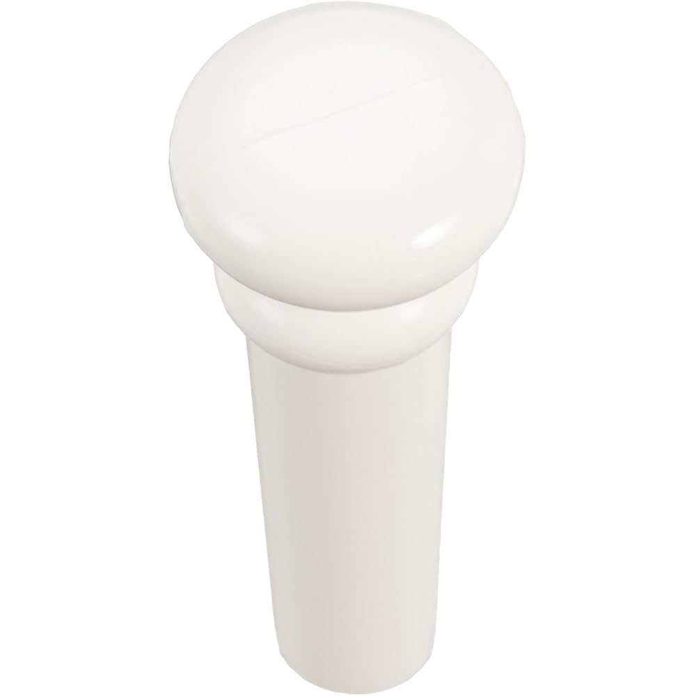 SCUD end pin, plastic white F-0016
