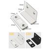 Furniture Fittings Cupboard Closures Latch Strong Magnetic Door Closer Cabinet Catches Door Stopper