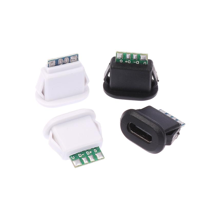 1PC 5A 20V High Current Fast Charging Jack Port USB-C Charger Plug USB Waterproof Connector Type-C Tail Plug Interface Connector