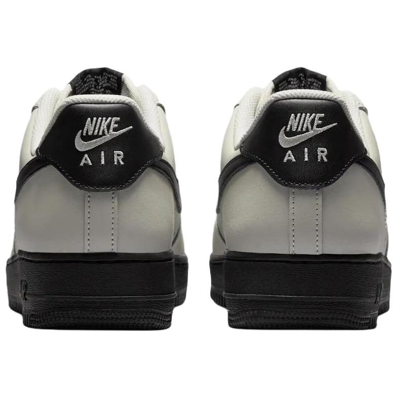 Nike Sneakers Unisex Air Force 1 07 Light Bone Black Crema FJ4146-005