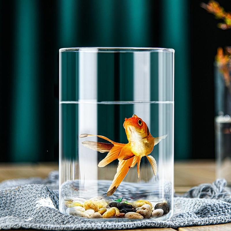 Vaso Decorativo in Vetro Vasi Cilindrici in Vetro per Bellissimi Centrotavola
