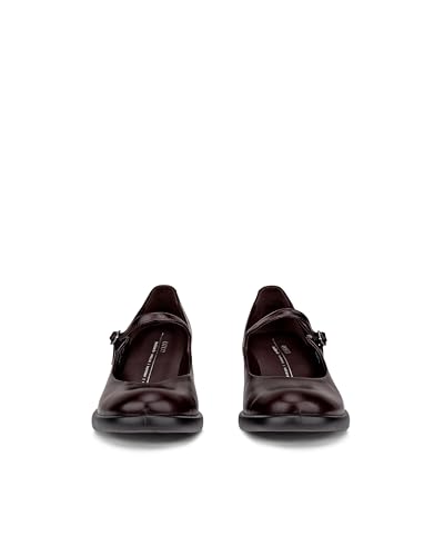 ECCO SCULPTED LX 35 Women's Genuine Leather Mary Janes, Garnet, Size 24.5cm, 3E, 22250361290