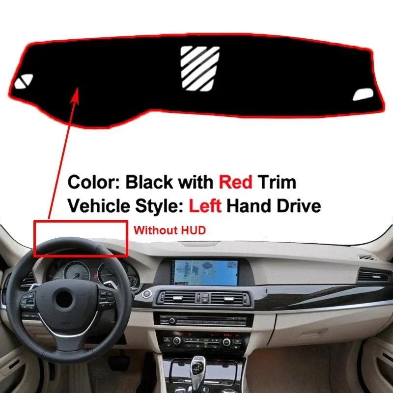 Car Dashboard Cover Non Slip Pad For BMW 5 Series 2010 2011 2012 2013 2014 2015 2016 Car Dash Mat Sun Shade Pad Anti-UV Cushion