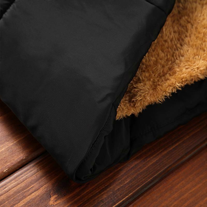 Herren Winterweste Fleece Outdoorweste Jacke Ärmellos Angelweste