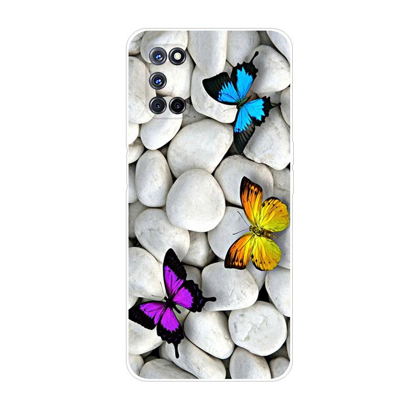 For Coque OPPO A52 Case A 52 Cute Painting Soft TPU Silicon Back Cover For OPPO A72 2020 A 72 Phone Cases For OPPO A52 A92 Capa