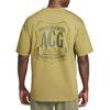 Nike ACG Letter Print Ribbed Crew Neck Comfort Tee Men Tops Olive DR7757-378