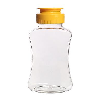 Plastic Honey Squeeze Bottle Condiment/Ketchup Dispensers Flip Cap Refillable