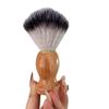 Men's Old-Fashioned Wooden Beard Shaving Brush