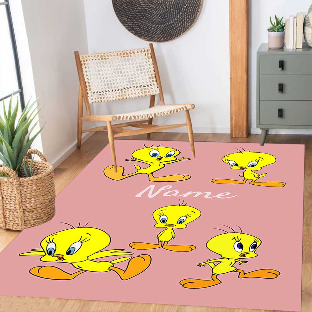 Like Warner Bros. Movies (14) Customize your name rug, office chair cushion, home bedroom living room gift.