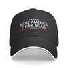 Make America Think Again Adjustable Baseball Cap Unisex Sandwich Dad Hat Golf Hat