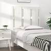 VidaXL Tête de lit Blanc 80,5x4x100 cm Bois massif de pin 817966