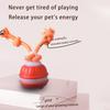 Interaktywne Zabawki dla Psa, Nowe Piszczące Zabawki dla Psa, Aktywna Tocząca się Piłka dla Szczeniaków i Psów Średniej Wielkości, Ładowana przez USB