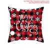 Christmas Cushion Cover  Decoration Home Santa  Decorations  Gift Navidad Happy New Year 2022