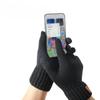 Knitted Wool Cold Proof Warm Gloves Men Thick Outdoor Riding Fleece Lined Touchscreen Winter Gloves with Touchscreen Feature