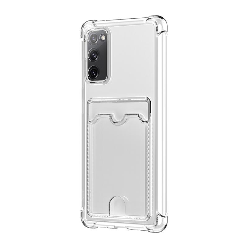 Luxury Shockproof Phone Case For Samsung Galaxy A54 A34 A24 A14 A04s A73 A53 A33 A23 A13 Transparent Card Slot Bag Wallet Cover