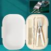 Bevel Nail Clipper Long Handle Wide Jaw Slant Tip Nail Clippers Suitable For Thick Nails Care Thick Nail Trimming Manicure Tool