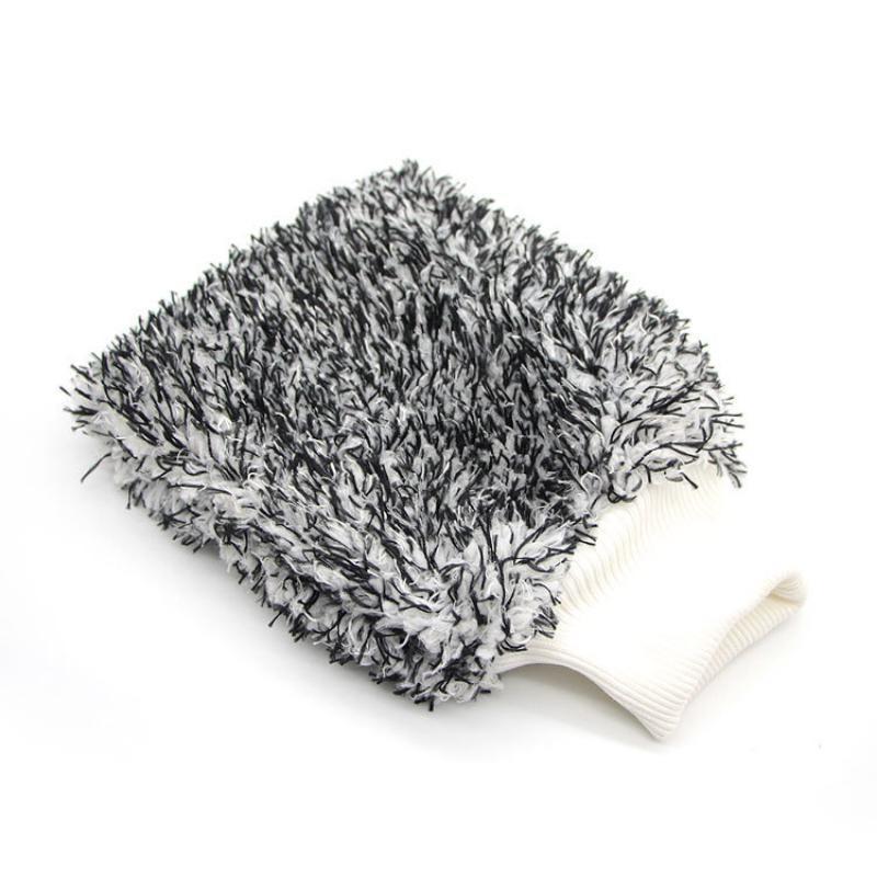Car Cleaning Gloves Soft Microfiber Wash High Density Scratch Free Gloves Car Wash Car Accessories accesorios para vehículos