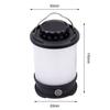 BORUiT 2835 SMD LED Camping Light USB Rechargeable Portable Tent Lamp Waterproof Power Bank Emergency Lanterns Outdoor Lighting