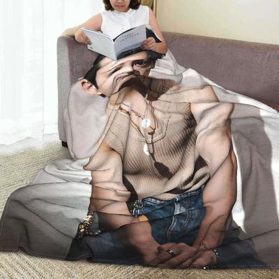 Dylan Wang Dong Fang Da Qiang Cang Lan Jue Blanket Lightweight Fleece Throw Blanket for Bedding Outdoor Throws Bedspread Quilt