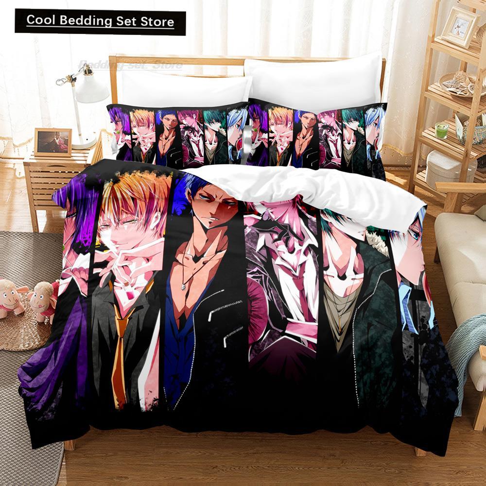 New 3D Print Cartoon Kuroko's Basketball Bedding Set Single Twin Full Queen King Size Bed Set Adult Kid Bedroom Duvet Cover Sets